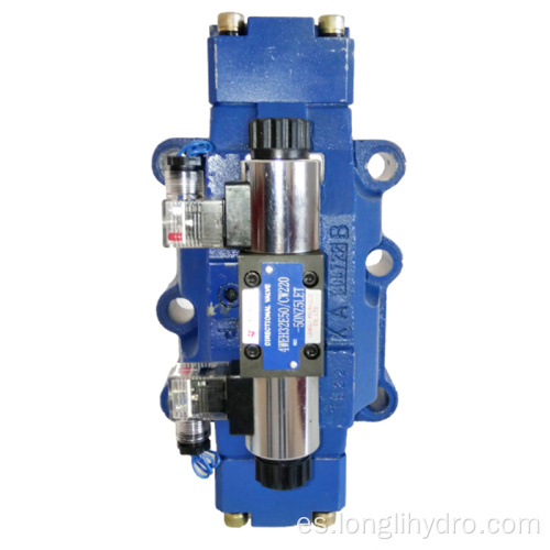 Válvulas de control direccional operadas por piloto de solenoide 4WEH32